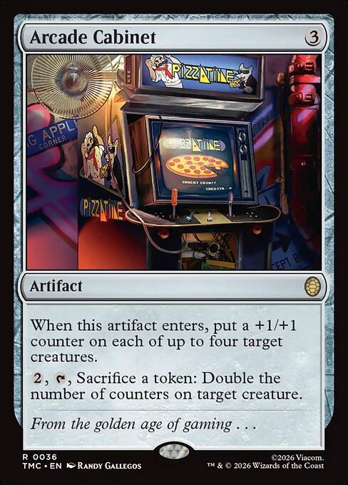 Arcade Cabinet (Foil)