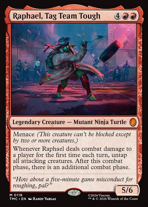 Raphael, Tag Team Tough (Foil)
