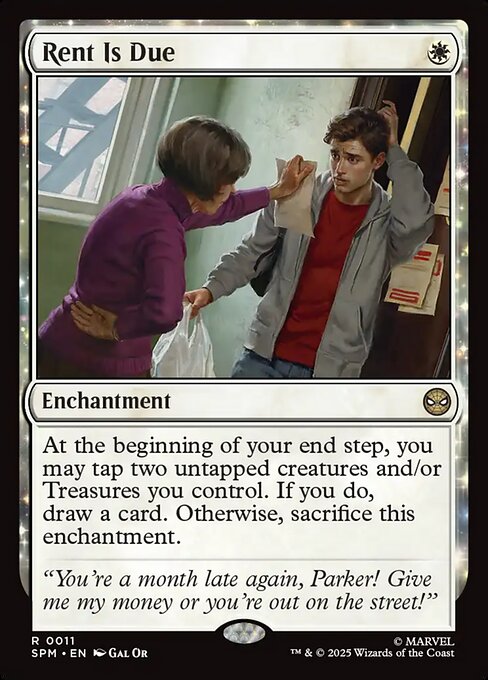 Rent Is Due (Foil)