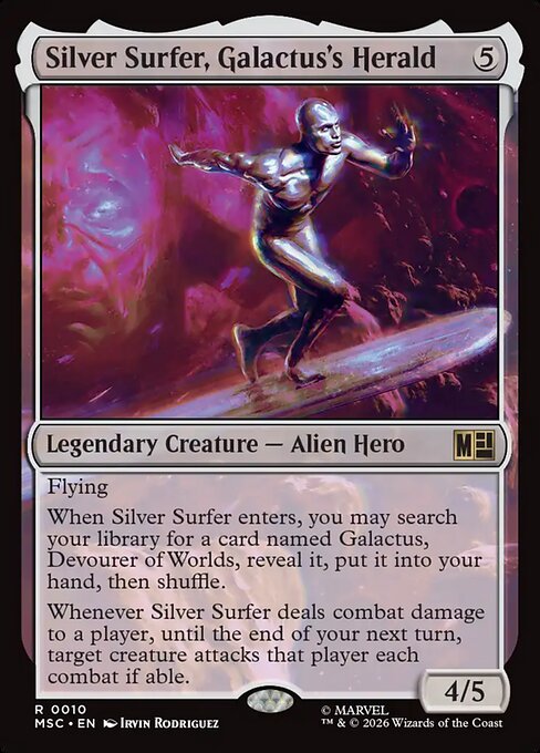 Silver Surfer, Galactus's Herald (Foil)