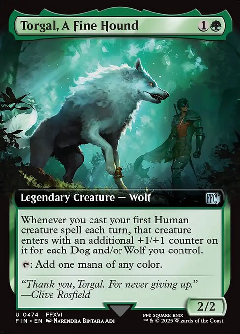Torgal, A Fine Hound (Foil)