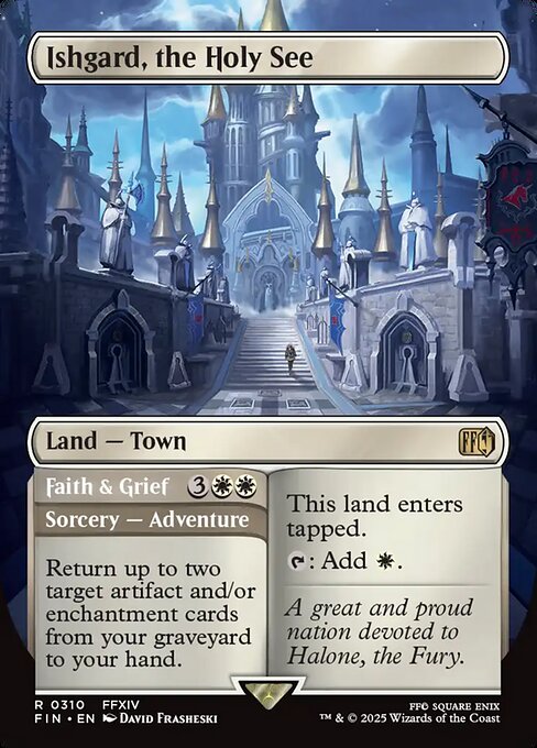 Ishgard, the Holy See // Faith & Grief (Foil)