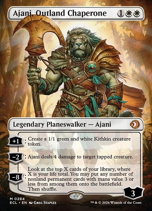 Ajani, Outland Chaperone (ES)