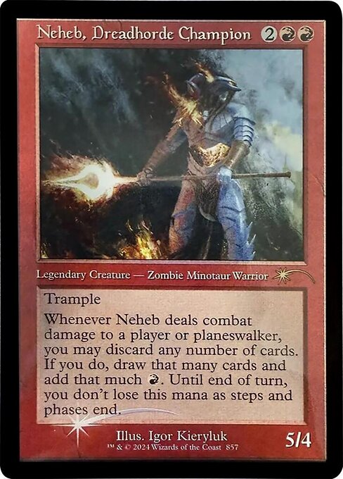 Neheb, Dreadhorde Champion (Foil)