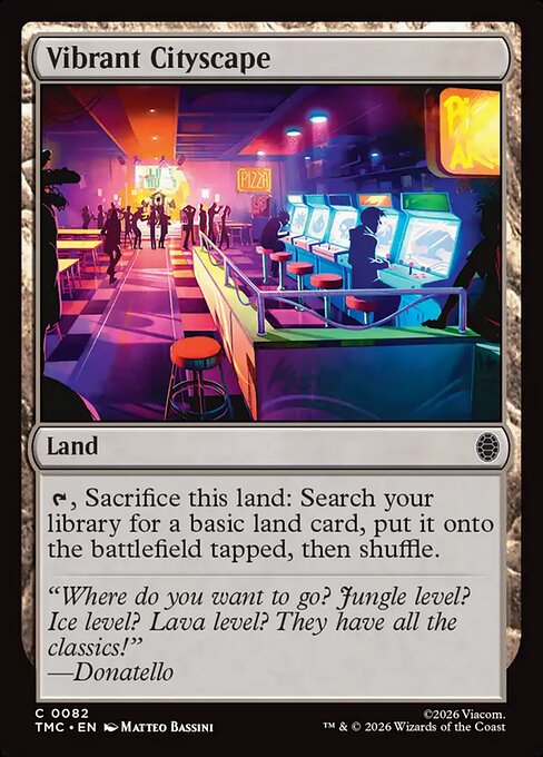 Vibrant Cityscape (Foil)