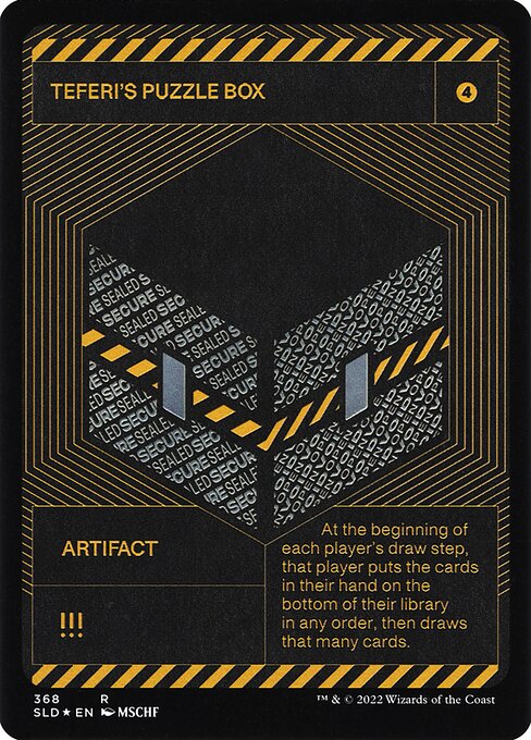 At the beginning of each player's draw step, that player puts the cards in their hand on the bottom of their library in any order, then draws that many cards.