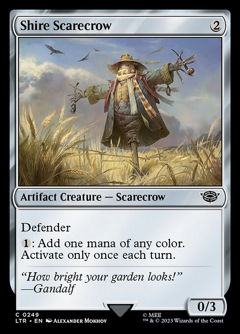 Defender
{1}: Add one mana of any color. Activate only once each turn.