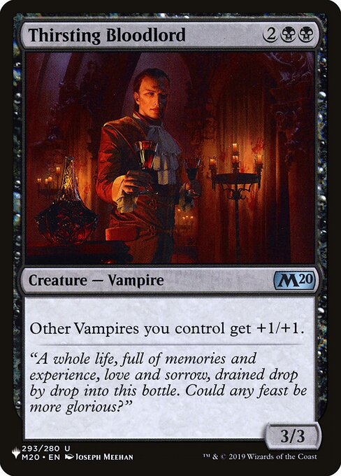 Other Vampires you control get +1/+1.