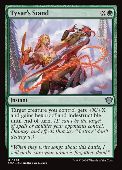 Tyvar's Stand (Foil)