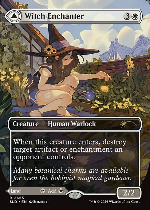 Witch Enchanter // Witch-Blessed Meadow (Foil)