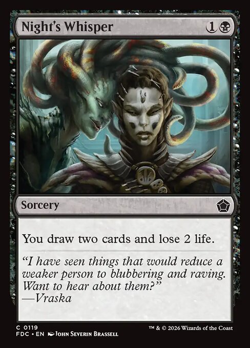Night's Whisper (Foil)