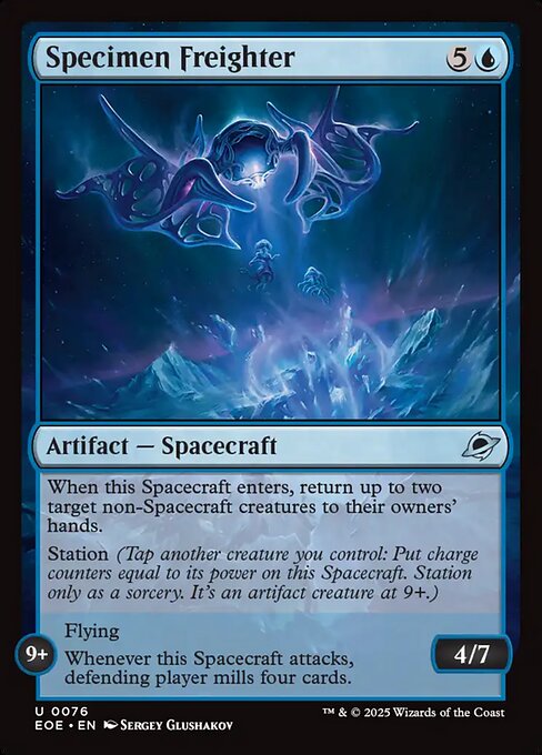 Specimen Freighter (Foil)