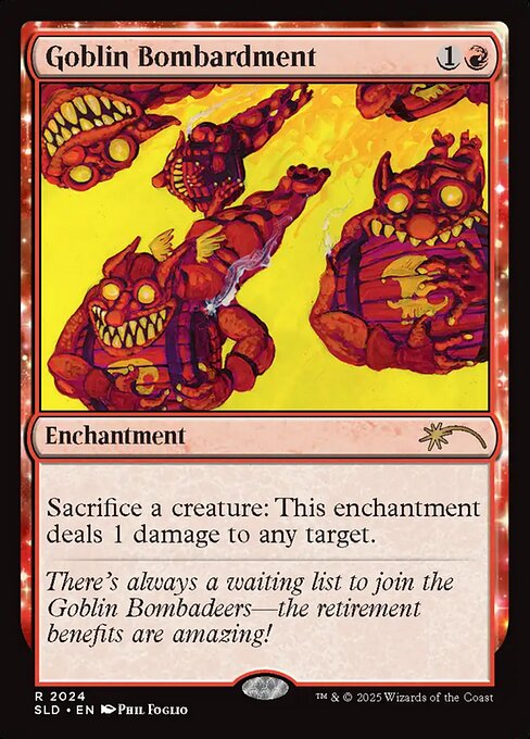 Goblin Bombardment (Foil)