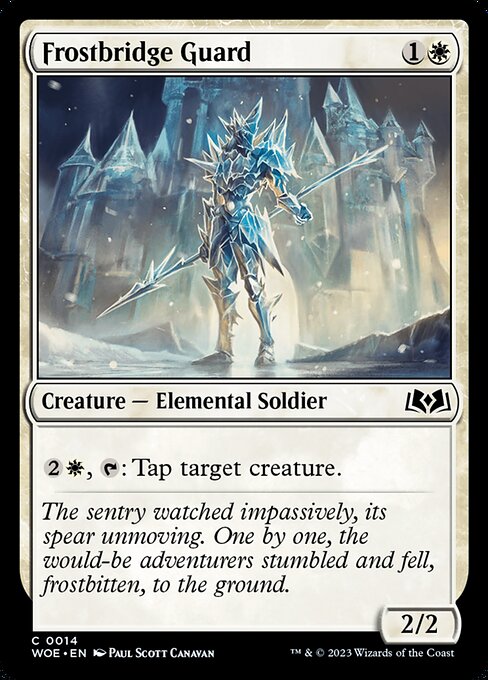 {2}{W}, {T}: Tap target creature.