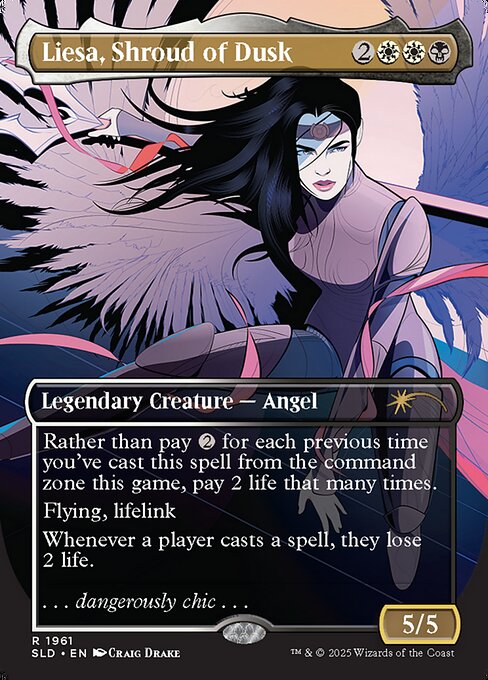 Liesa, Shroud of Dusk (Foil)
