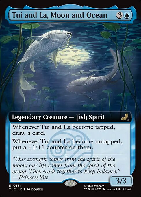 Tui and La, Moon and Ocean (Foil)
