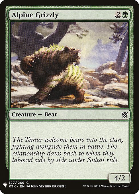 Alpine Grizzly (ES)