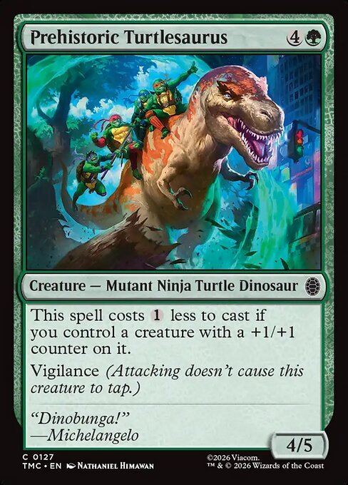 Prehistoric Turtlesaurus (Foil)
