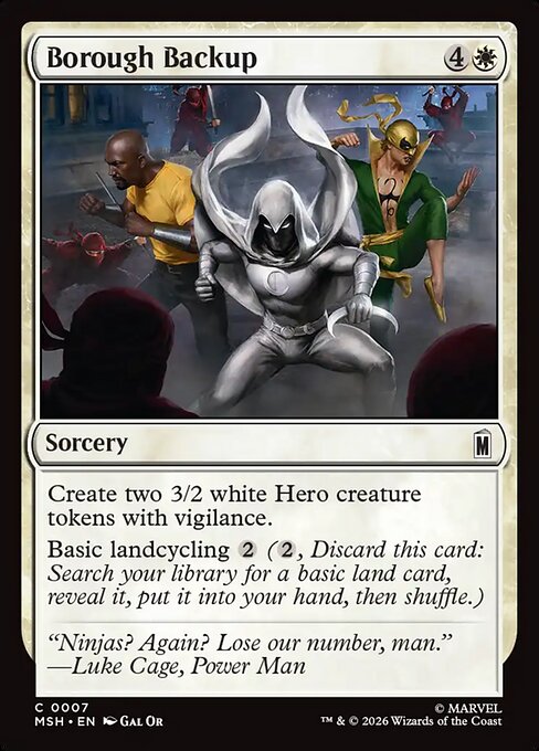 Borough Backup (Foil)