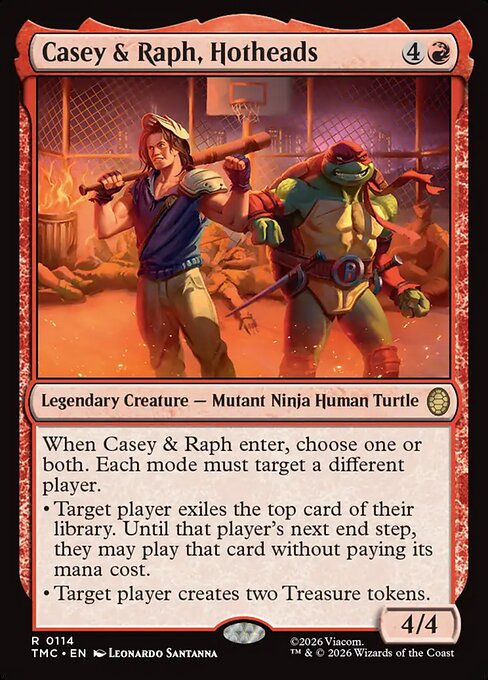 Casey & Raph, Hotheads (Foil)