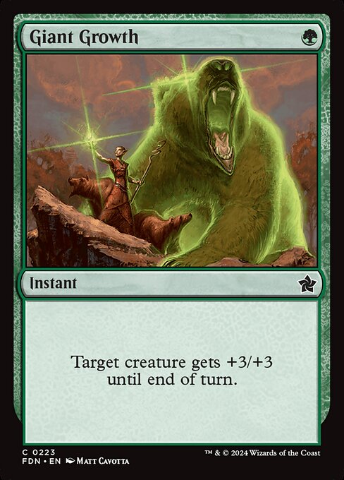 Target creature gets +3/+3 until end of turn.