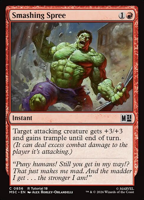 Smashing Spree (Foil)