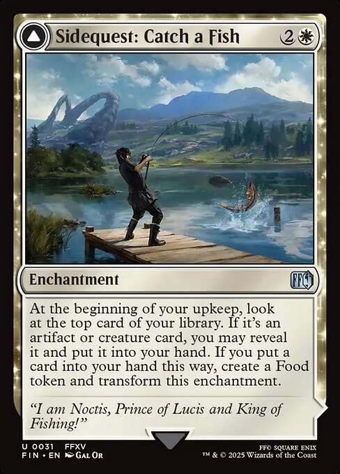Sidequest: Catch a Fish // Cooking Campsite (Foil)