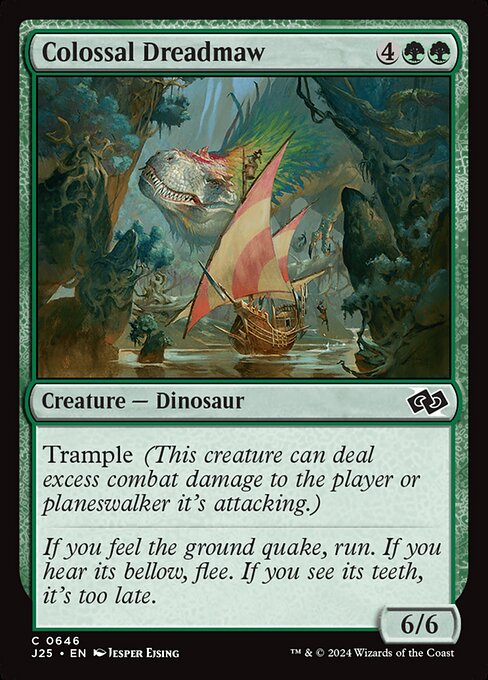 Trample (This creature can deal excess combat damage to the player or planeswalker it's attacking.)