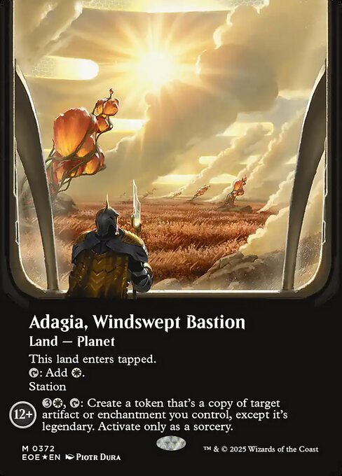 Adagia, Windswept Bastion (Foil)