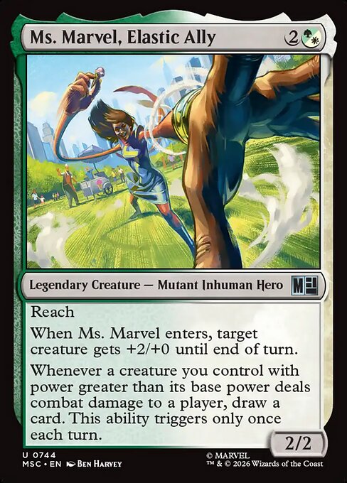 Ms. Marvel, Elastic Ally (Foil)