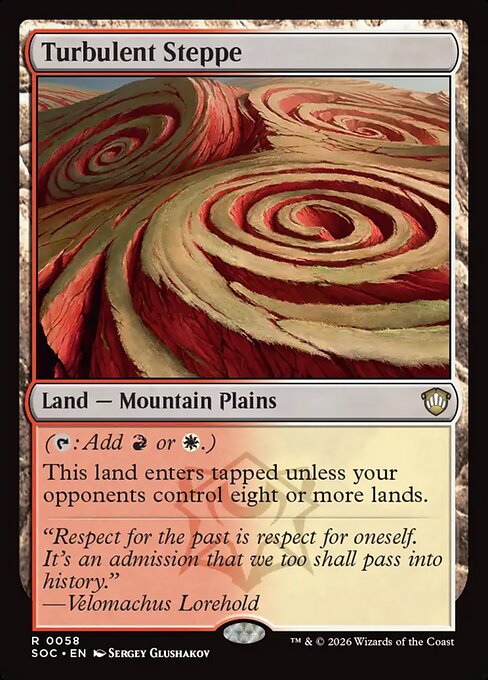 Turbulent Steppe (Foil)