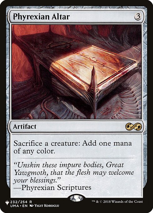 Sacrifice a creature: Add one mana of any color.
