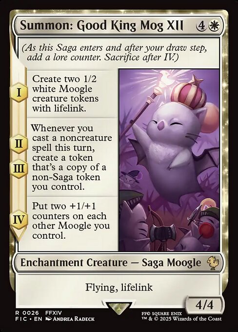 Summon: Good King Mog XII (Foil)