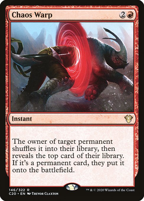 The owner of target permanent shuffles it into their library, then reveals the top card of their library. If it's a permanent card, they put it onto the battlefield.
