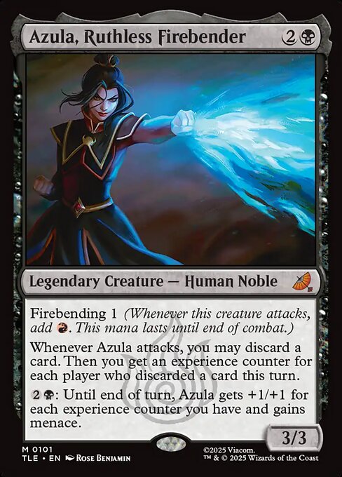 Azula, Ruthless Firebender (Foil)