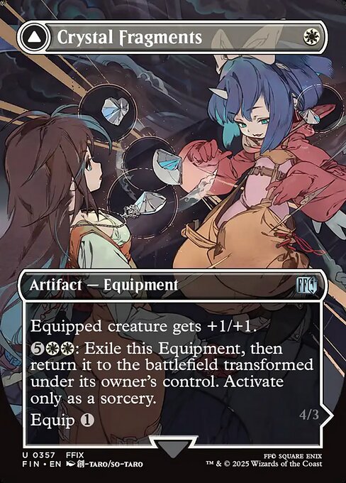 Crystal Fragments // Summon: Alexander (Foil)