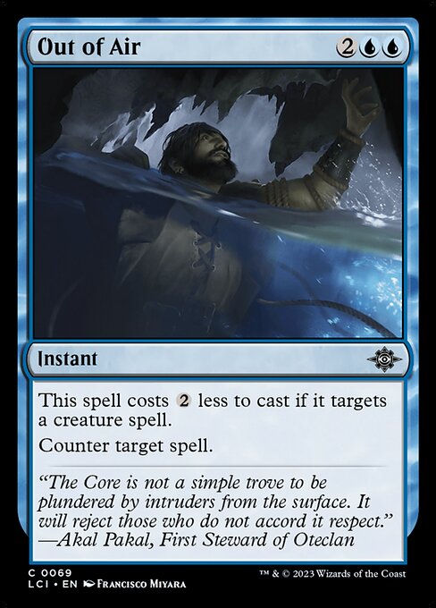 This spell costs {2} less to cast if it targets a creature spell.
Counter target spell.