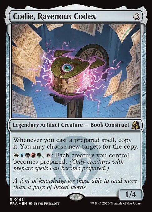 Codie, Ravenous Codex (Foil)