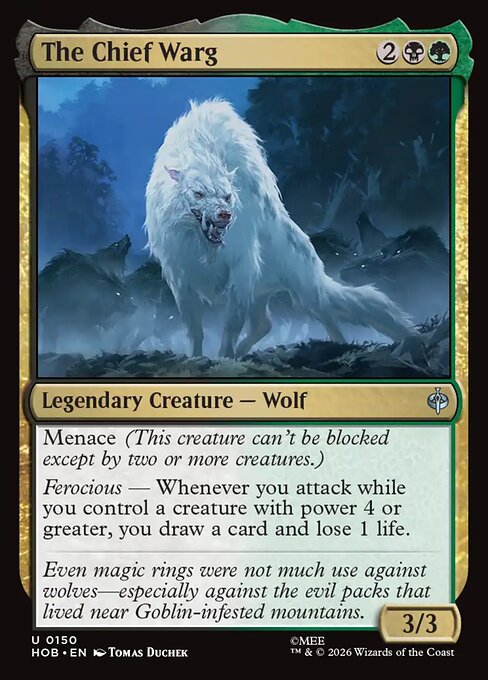 The Chief Warg (Foil)