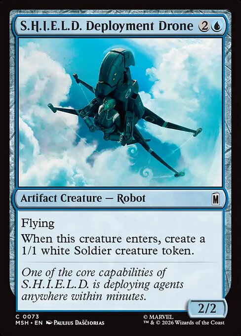 S.H.I.E.L.D. Deployment Drone (Foil)