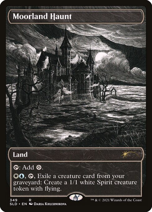 {T}: Add {C}.
{W}{U}, {T}, Exile a creature card from your graveyard: Create a 1/1 white Spirit creature token with flying.