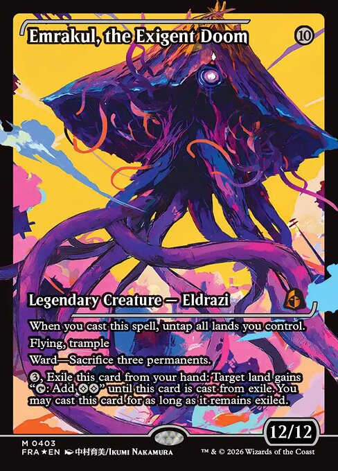 Emrakul, the Exigent Doom (Foil)