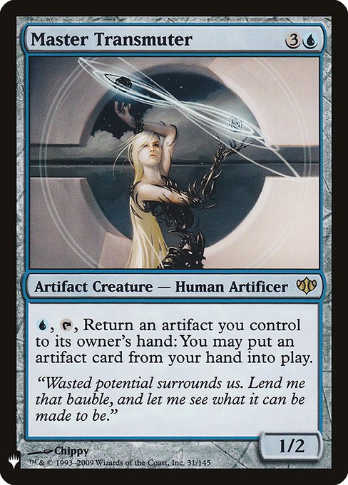 {U}, {T}, Return an artifact you control to its owner's hand: You may put an artifact card from your hand onto the battlefield.