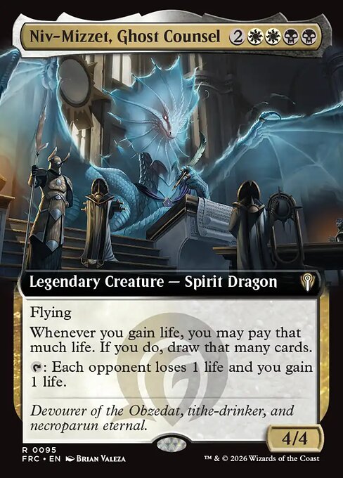 Niv-Mizzet, Ghost Counsel (Foil)