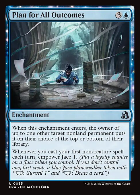Plan for All Outcomes (Foil)