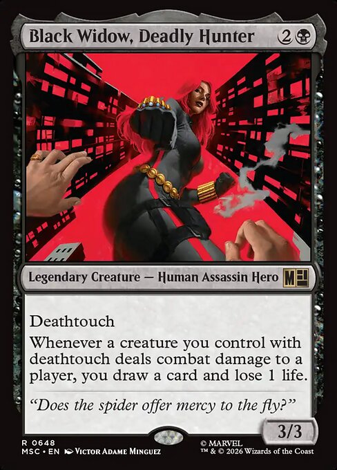 Black Widow, Deadly Hunter (Foil)