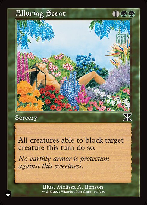 All creatures able to block target creature this turn do so.