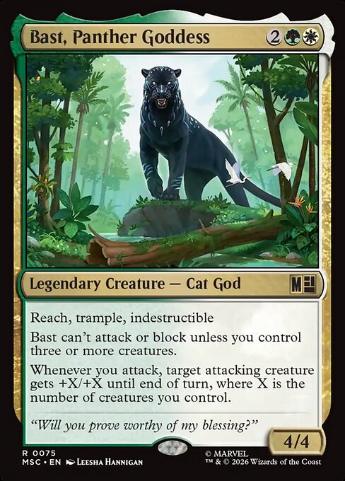 Bast, Panther Goddess (Foil)