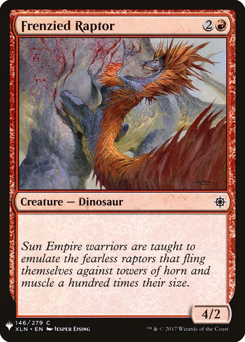 Frenzied Raptor (ES)