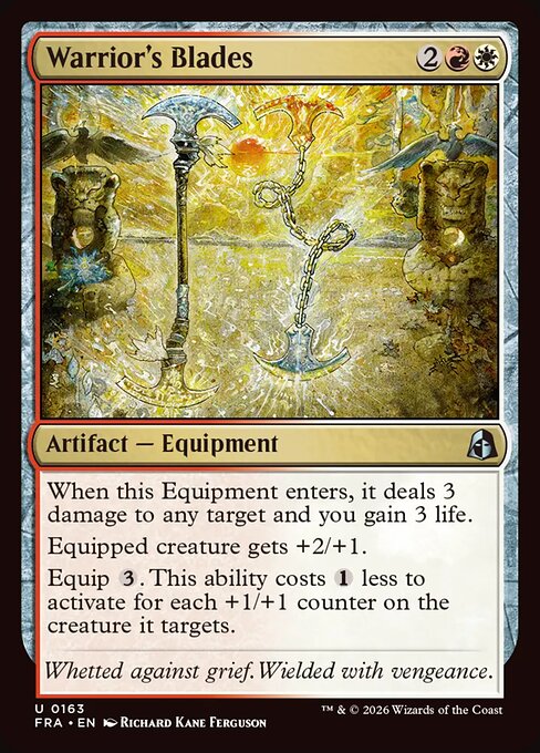 Warrior's Blades (Foil)